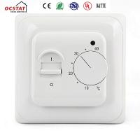 Thermostat matériel de pièce de chauffage par le sol d'ABS, thermostat programmable sans fil de pièce