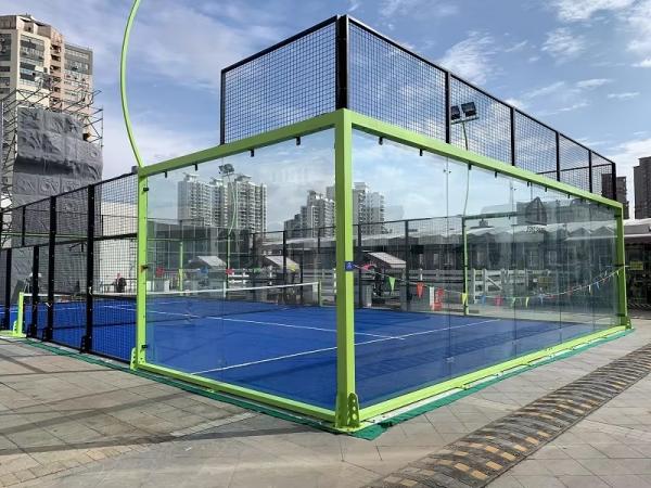 Custom Cheap Factory Wholesale Retractable Sport Roof Electric Padel Tennis Court
