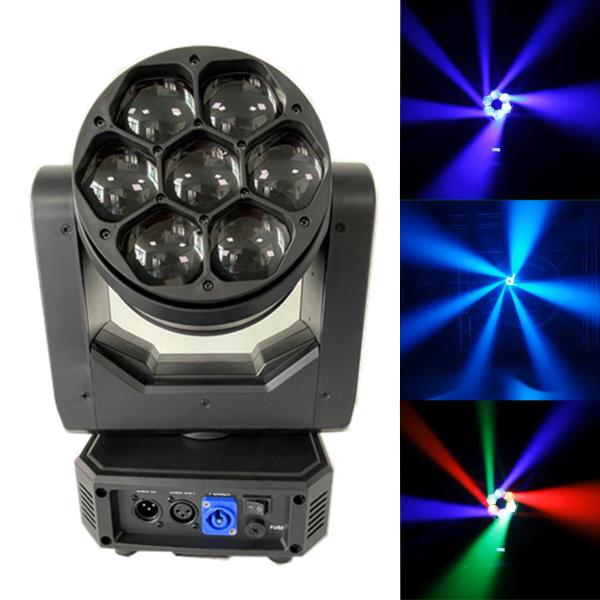 Mini Zoom Wash Led Moving Head Disco Equipment For Concert Party