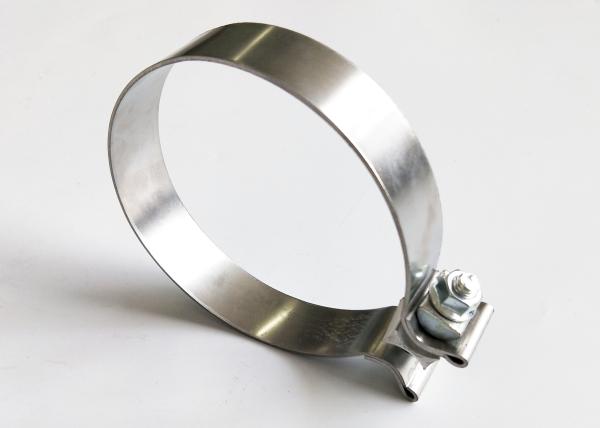 Braçadeira de escape de alto desempenho em aço inoxidável 2 "Braçadeira de banda estreita