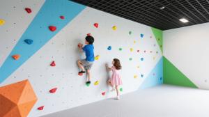 Factory Direct Modular Climbing Wall Custom UV Printing Outdoor/Indoor Use Easy