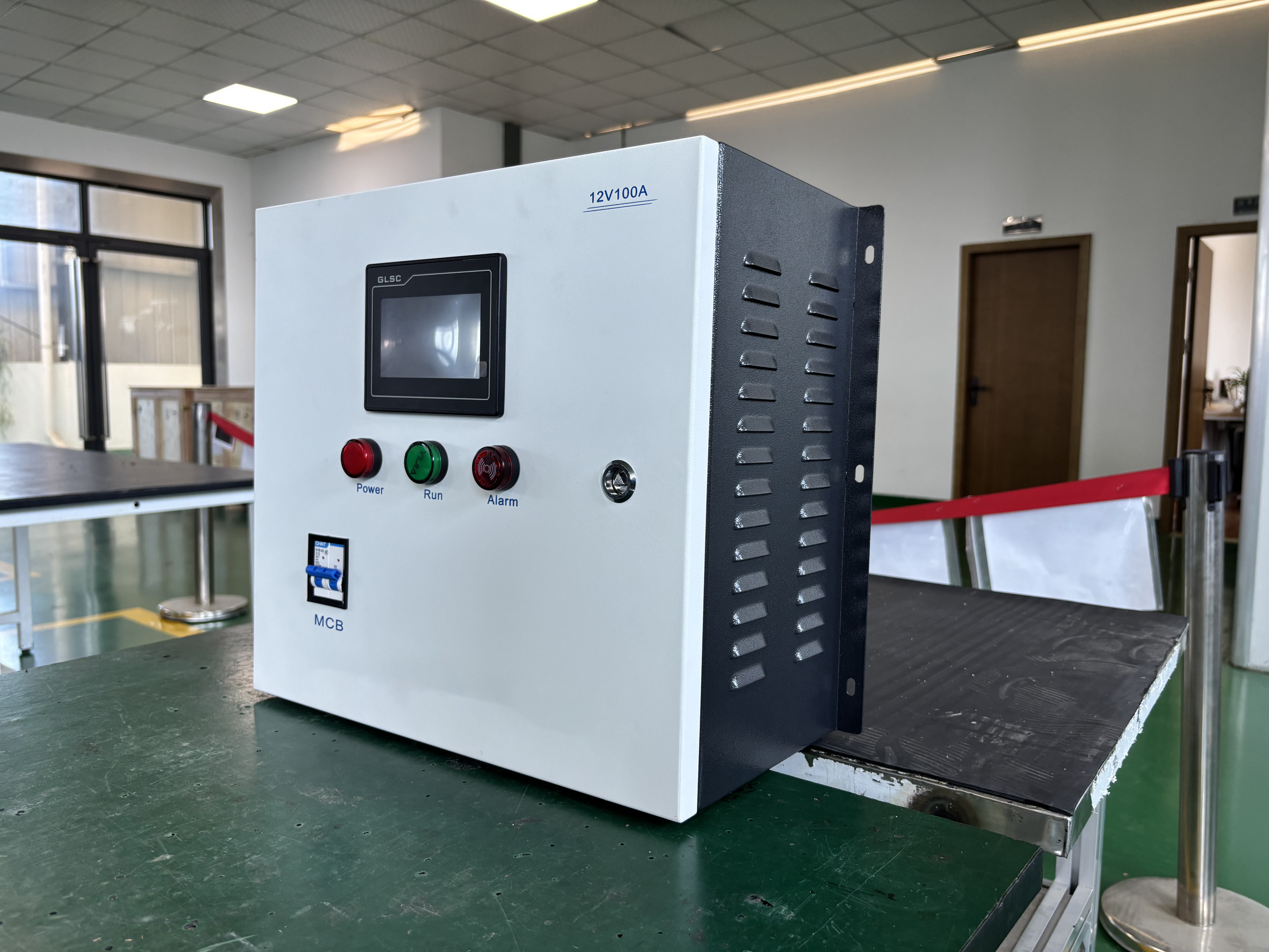 12V 100A High Frequency Switching DC Power Supply 220V Single Phase Input Vertical Cabinet Design Customized Industrial Power Supply