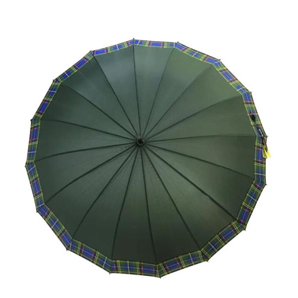Manual Open 16K Mens Windproof Golf Umbrellas For Outdoor Advertising