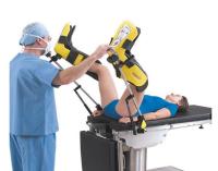 Support de préparation de jambe de Lithotomy de rail latéral d'étrier de support de jambe de Tableau de l'opération Sus304