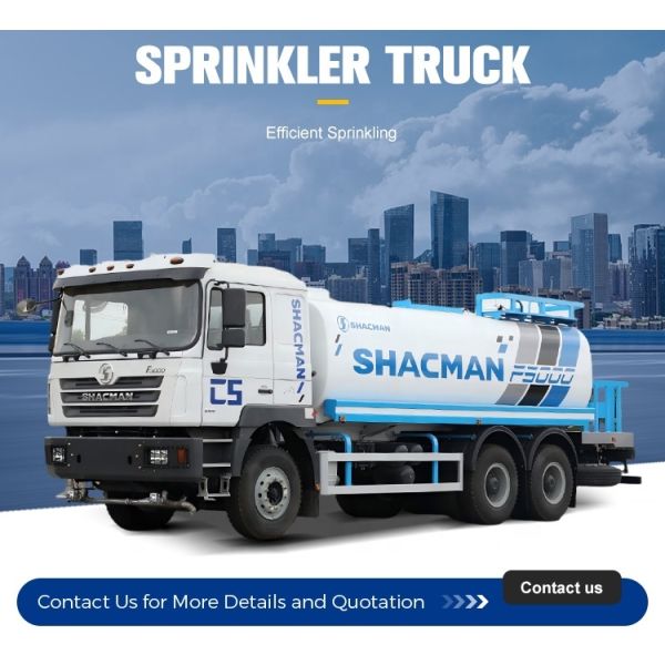Shacman F3000 6*4 Water Tank Truck 18-20M³  Drinking Water Sprinkler Water Drilling Truck 340Hp