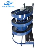 Velocidad ajustable de elevación vertical máquina transportadora de tornillo manejo de material libre