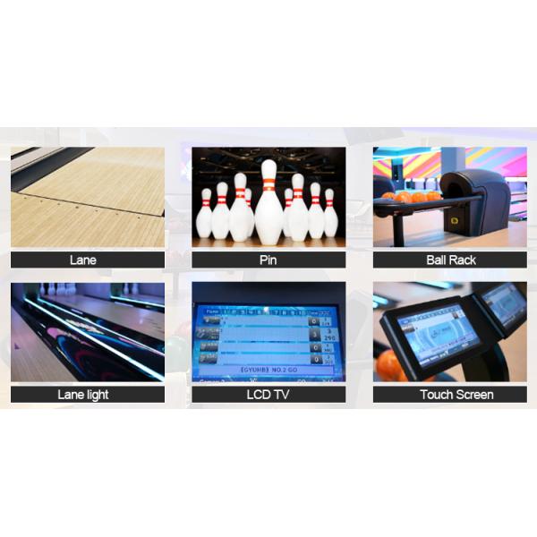 Fitness Exercise Body Durable Bowling Equipment Machine Interactive Bowling Alley Floor