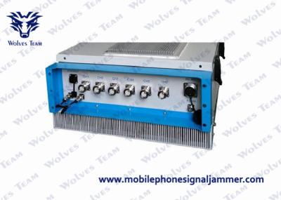 Multi Band Mobile Phone Signal Blocker GSM 4G 350W Wireless Management Control