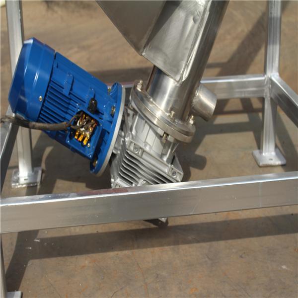 Wheat Corn Stainless Steel 304 Screw Conveyor Feeder With Hopper