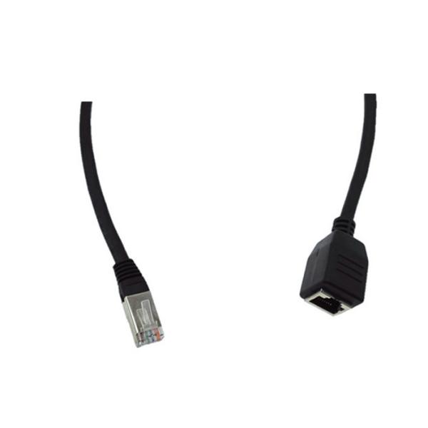 Cat5e Rj45 Male To Female Panel Mount Network Ethernet Extension Cable