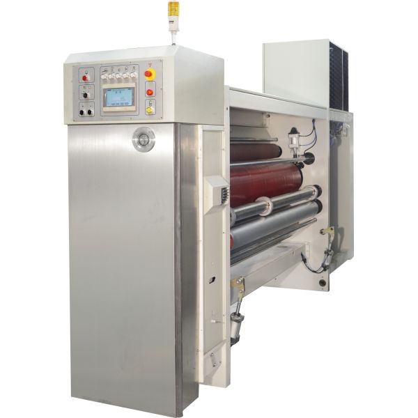 Cardboard Lead Edge Vacuum Transfer 4 Color Printer+Slotter+Die Cutter+Vibrator+ Stacker
