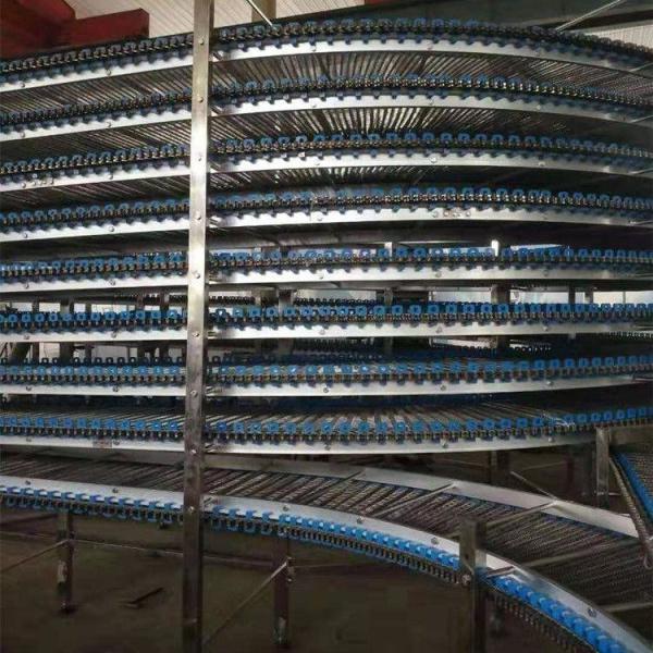                  Spiral Conveyor Belt Spiral Gravity Roller Conveyor High Quality Cooling Tower Conveyor             