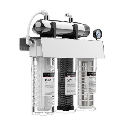 Home Drink Water UV Ultrafiltration Water Purifier 5 Stage For Tap Water