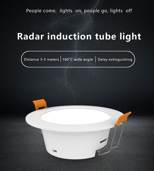 5700K Cool White LED Downlight 4 Inch Plastic LED Downlight 9W