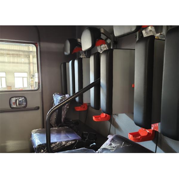 276kw 12000kg Capacity Water Tanker Fire Truck with Lengthen Six Seats Cab