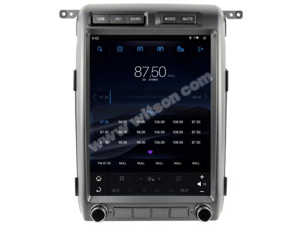 12.1 Screen Tesla Vertical Android Screen For Ford F150 P415 Raptor 2008-2014 Car Multimedia Stereo GPS Carplay Player