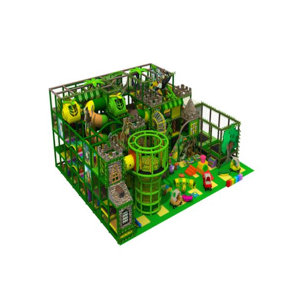 Commercial Indoor Jungle Gym Equipment / Kids Indoor Playset 90CBM Volume