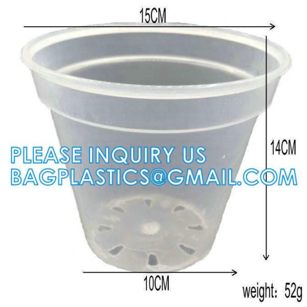 Planters for Indoor Plants, Planters with Drainage Hole and Tray, Flower Pots Indoor Plant Pots for Patio Garden