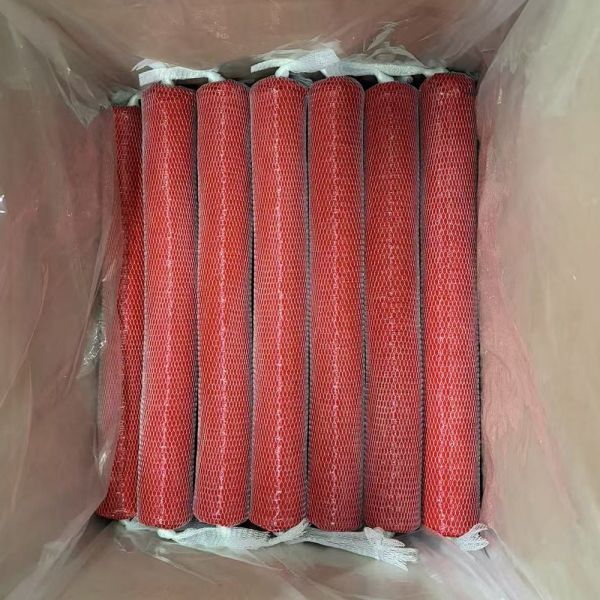 Co Extrusion Plastic Sausage Casings 80mm Artificial Casings For Sausages