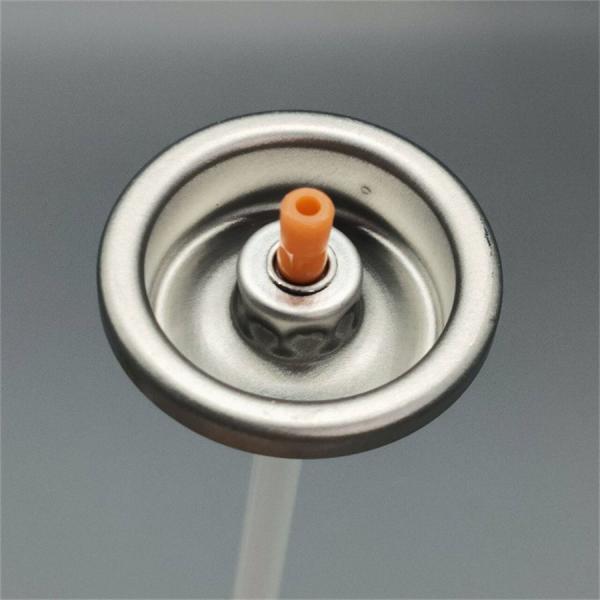 Válvula de aerosol para el brillo del cabello suave para el cuero cabelludo sensible con aplicación calmante