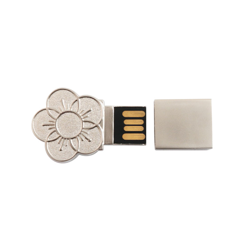 Настроить логотип обложки Металлический USB-накопитель 2g 2.0 порт