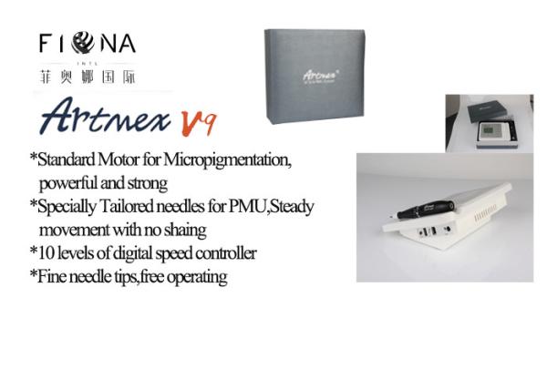 Direct Selling Artmex V9 Digital Permanent Makeup tattoo Machine Eyebrow Eyeliner Lips