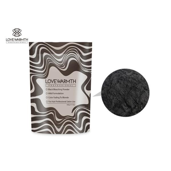 Strong Fade Black Hair Bleach Powder Anti Dust Harmless For Unisex Adults