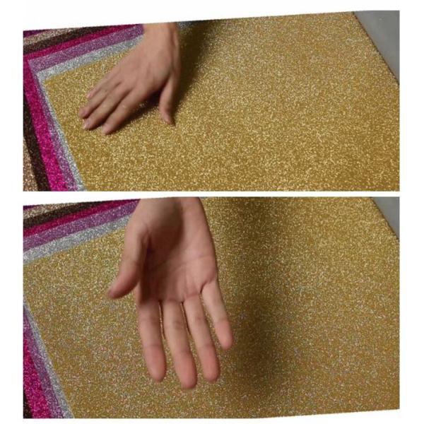 Fresh Eco - Friendly Glitter Foam Sheets , Shockproof Glitter Craft Foam Sheets