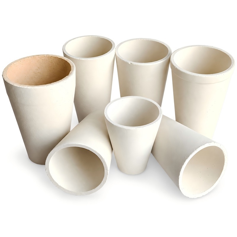 Fire Assay Clay Crucible Custom Sizes High Alumina Semi-Automated