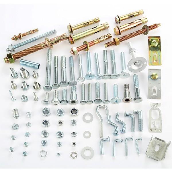 Custom fastener manufacturer ,Pallet rack safety clip customised，rivets customised, nuts customised，high strength screw