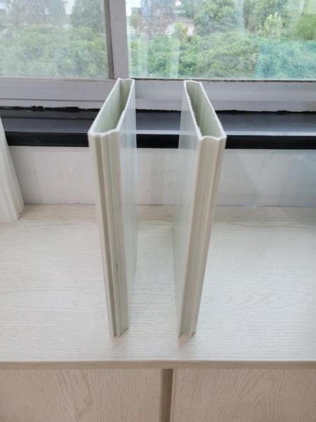 Anti UV plástico reforçado fibra de vidro de construção oco do painel