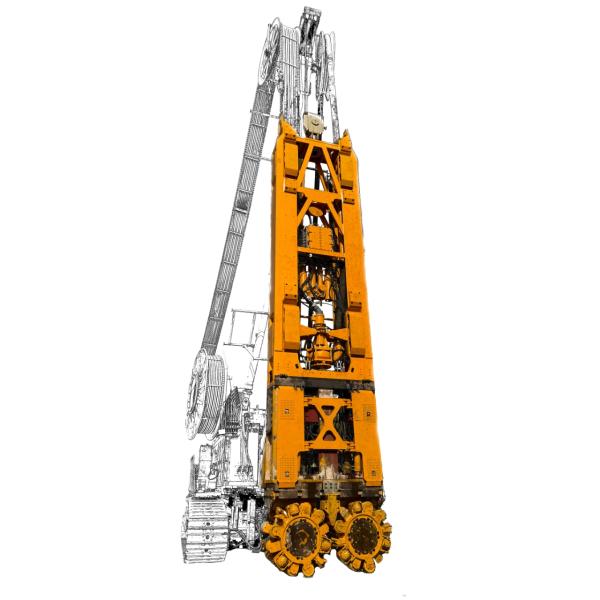 High Precision Hard Rock Trench Cutter for High‑rise Building Foundation Pit