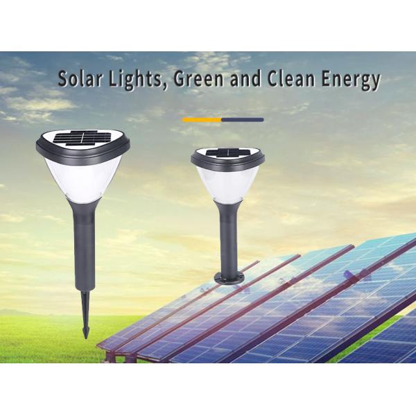 7000mAH 4.5W Solar Powered Garden Lights Aluminum PC 5W IP65
