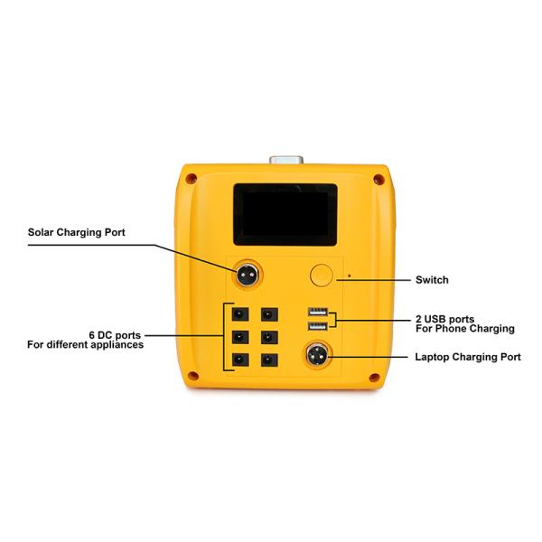 система солнечной энергии батареи 12.8V 42Ah LiFePO4 домашняя с домашними освещая наборами