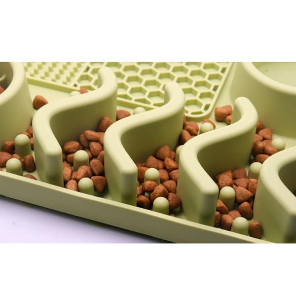 BPA-Free Silicone Pet Food Bowl Mat for Dogs Puppies Temperature Resistance -40 to 250