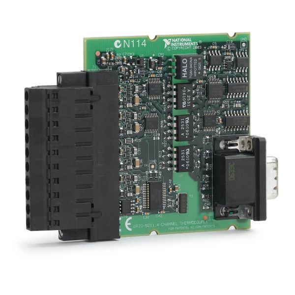 National Instruments SbRIO-9208 C Series Current Input Module with 16 Single-Ended Analog Input Channels 500 S/s Sampling Rate and 24-bit ΔΣ ADC Resolution
