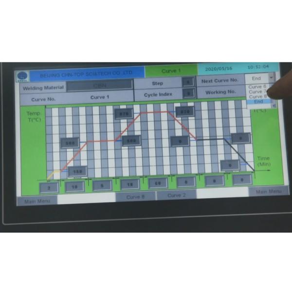 ZT-ZKHJ180 вакуумируют паяя оборудование для инструментов PCD PCBN