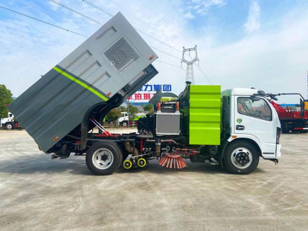 Customized Dongfeng 4*2 8 CBM Road Street Cleaning Sweeper Truck