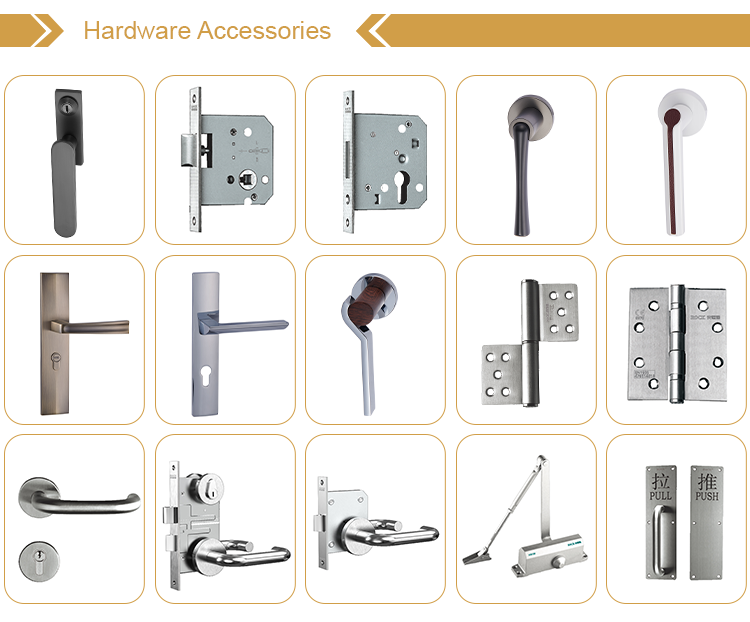 Modern Soundproof Fire Rated Bedroom Doors With Polymer Core