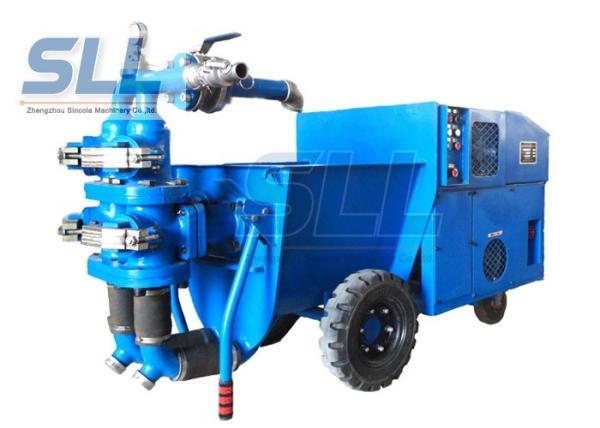 4kw Construction Machine Cement Mortar Pump For Sand / Cement / Mortar
