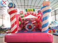 Fabricante Casa inflável de rebotes para doces Casa inflável de saltos para crianças