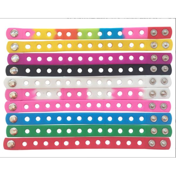 Hot Seller Kids Silicone Rubber Bracelet Charms for Education Target End User 21cm