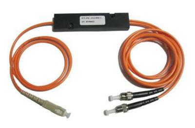 Multimode Fiber Optic PLC Splitter For LAN / PON / Optic Fiber Sensors