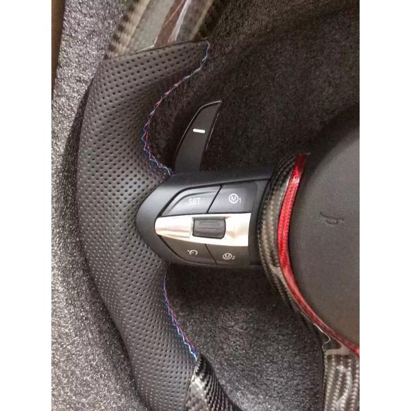 True Carbon Fiber 44*44*25 Steering Wheel Assembly Set for Bmw M2/M3/M4/M5/M6 Racing