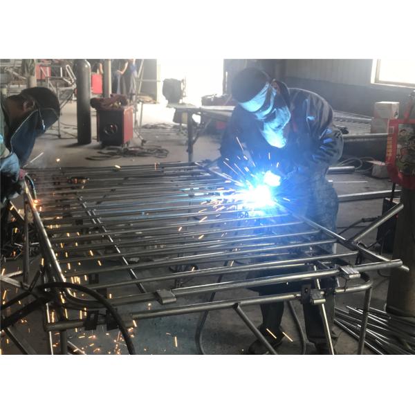 32mm wall thickness 1.00mm Crowd Control Barriers For United Kingdom Market Pre-galvanized
