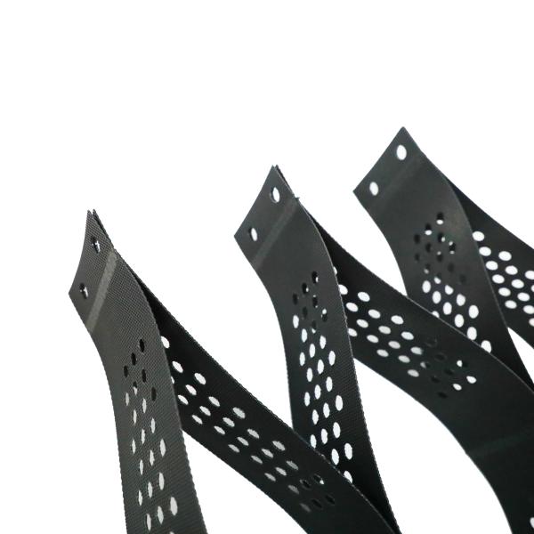 Maillage en plastique bi-axiale à haute résistance à la traction 30kN/m Grille géogridée en PP/PET noir pour le renforcement du sol et la stabilisation de la base des routes