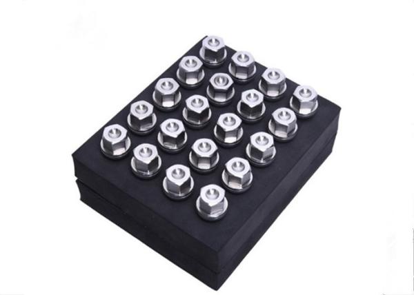 High Strength Titanium Wheel Bolts 6AL4V Titanium Lug Nuts Polished Surface