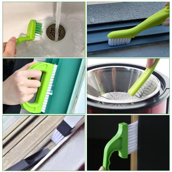 Multi-Purpose 7pcs Window Groove Cleaning Brush Gap Cleaning Brush
