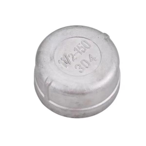 Tubos de aço inoxidável Cap 3/4 NPT Fêmea Tubos Plug Socket adequado para conexão igual