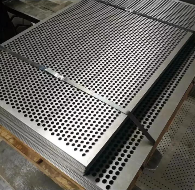 Precision Perforated Metal Sheet For Screening Ventilation And Protection